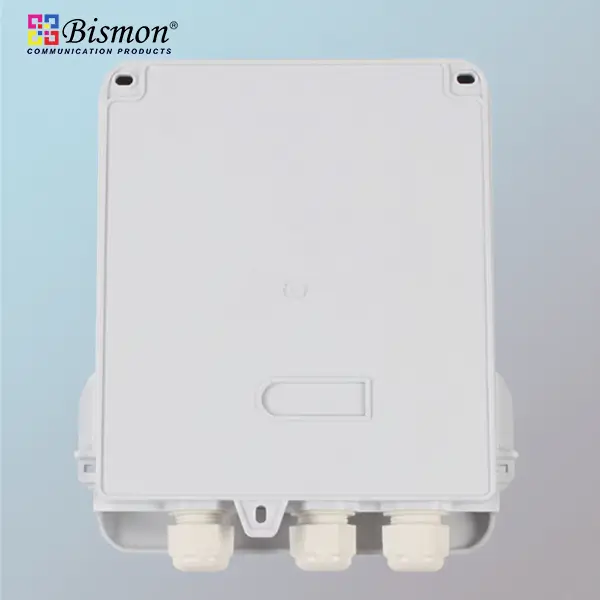 8 Core FTTH Distribution box Outdoor ABS (Support  1*8 PLC-Splitter)